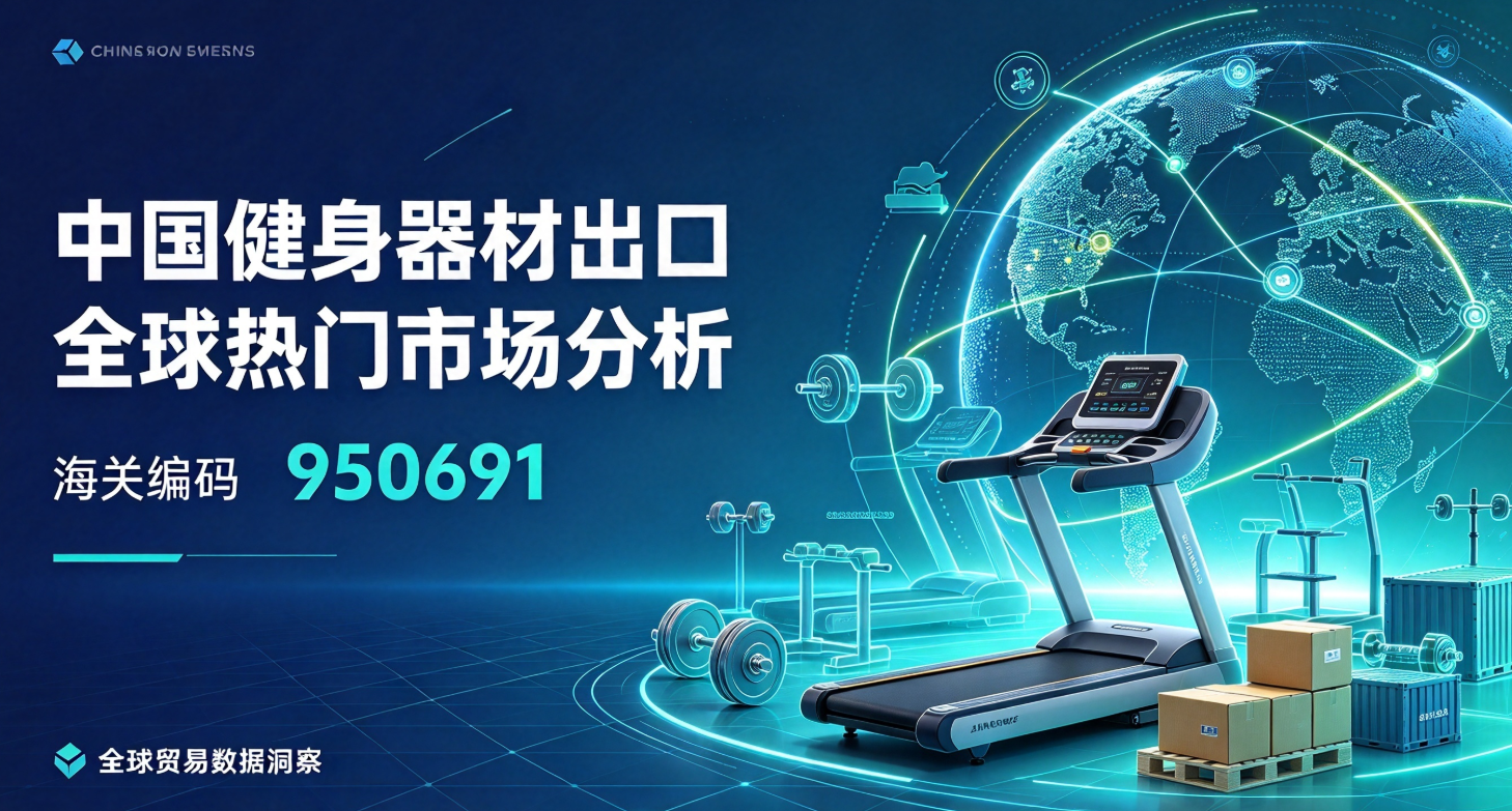 中国健身器材出口全球热门市场分析（海关编码950691）